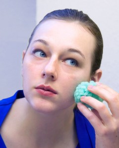 exfoliating for dry skin